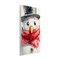 Stupell Industries Close Up Snowman Portrait Wall Plaque, design by Petal Prints Design